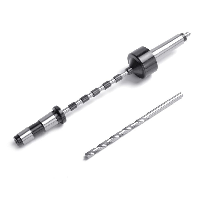 2MT Turning Tools Woodworking Pen Mandrel Bundle with Mandrel Saver,