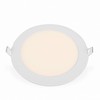 Mextronic LED recessed panel dimmable round LED recessed panel TAVO