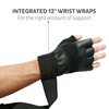 Weight Lifting Gloves With Wrist Support For Gym Workout, Crossfit,