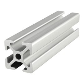 8020, 25-2525, 25 Series 25mm x 25mm 25x25 T-Slotted Aluminum Extrusion DIY Extruded Linear Slot Bar Rail Metric 80/20 (Clear Anodize, 1830mm Long)