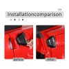 MXtech-23 For Corvette C6 2005-2013 ABS Carbon Fiber Exterior Door