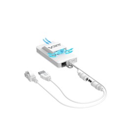 Vonets WiFi Extender 2023 Release AC1200 2.4GHz/5GHz Dual Band WiFi Bridge/WiFi to Ethernet/Broader Coverage Than Ever with 1 RJ45 (10/100Mbps) USB/DC Powered for DVR/IP Camera/WiFi Repeater with Fan