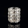 Feyarl Makeup Brush Case Brush Stand Crystal Brush Holder Cosmetic