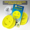 Smilyeez Smile Head for Scotch Brite Dishwand with Yellow Scrub