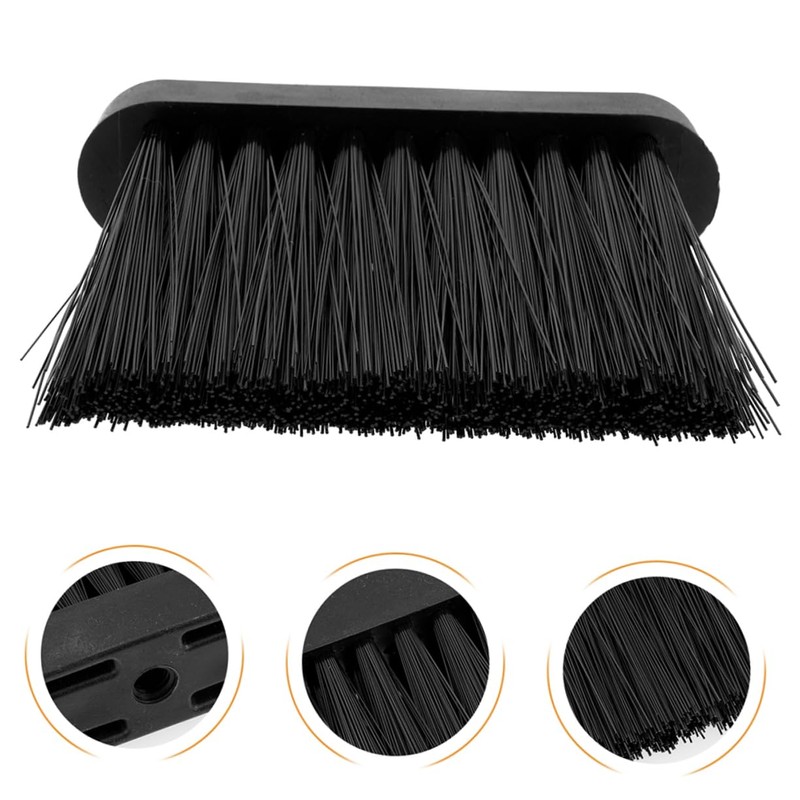 Zerodeko European Style Fireplace Cleaning Brush Set with Ergonomic Handle