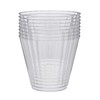 CHAMPS Clear Tumbler 9 ounce - Clear Disposable Cups - Reusable Party Supplies Cups - Heavy Duty Plastic Cups - BPA Free Plastic Cups - Translucent Hard Plastic Cups (96 Count)