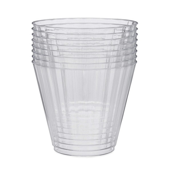CHAMPS Clear Tumbler 9 ounce - Clear Disposable Cups -