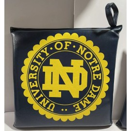 Notre Dame Set of 2 Notre Dame Fighting Irish Football Sport Stadium Seat Cushions Vintage