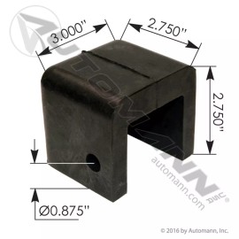 Atromann Peterbilt Hood Bumpers (Pair) Fits 359 - NEW 13-03114 13-03114