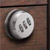 3 Digit Code Combination Lock 30mm Password Coded Locks Zinc