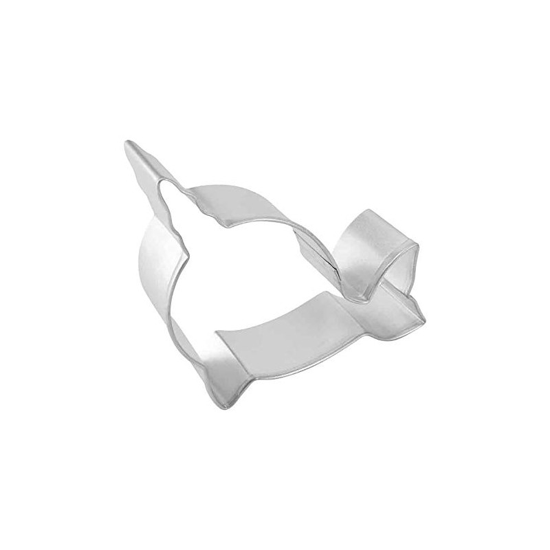 Foose Store Narwhal Cookie Cutter 4.5 Inch –Stainless Steel Cookie