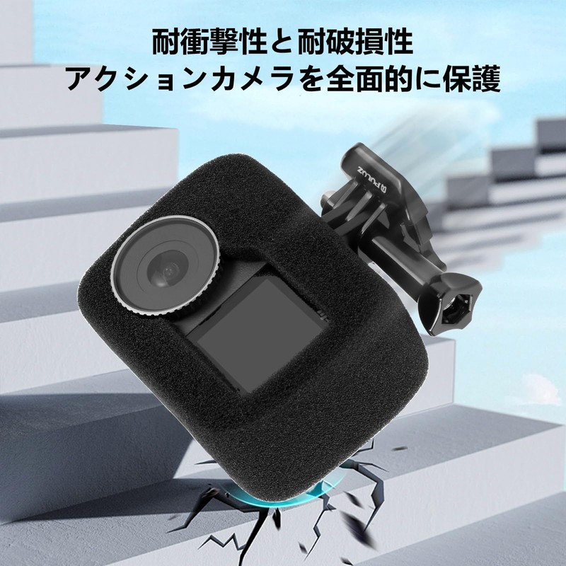 PULUZ DJI Osmo Action 4/3 Windshield Case for DJI Osmo