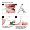 Alex Tech Self-Locking Cable Conduit, Woven Cable Sheath, Cable Protector