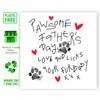 Father's Day Card from dog, Card Written by Dog, for