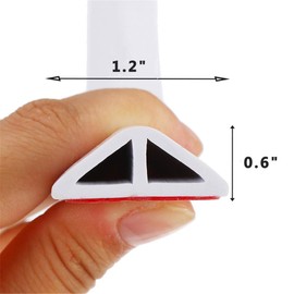 Ejoycos Collapsible Bathroom Water Stopper Flood Barrier Rubber Water Dam Wet and Dry Separation Kitchen Shower Threshold Silicon Water Blocker (39 Inch-GY)