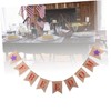 CIYODO 2.8m Freedom Banner Flags 4th of July Decorations Patriotic
