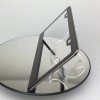 MotorVehicleParts Powder Coated Black Chrome Stainless Steel License Plate Frame