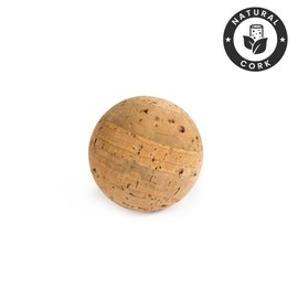 Yoga Studio Unbranded Kork-Massagebälle, 4er-Pack, Triggerpunkt-Therapieball, Korkball-Roller für Muskelverspannungen, Tiefengewebeentlastung, 4er-Set (2 cm)