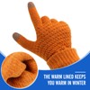Winter Warm Mittens for Women,Touch Screen Gloves Women Knitted Gloves