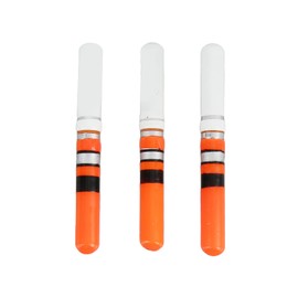 Alomejor 3 x Night Fishing LED Float Luminous Luminous Float Tail LED Light Stick Tools Fishing Float Float (Red)