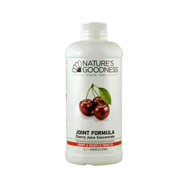 Nature's Goodness Cherry Juice Concentrate Joint Formula 1 Litre