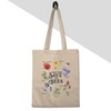 Shirtracer - Cotton Bag - Flowers & Plants - Save