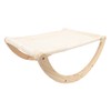 Wooden Cat Hammock Foldable Antislip Easy To Assemble Elevated Pet
