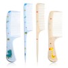 Styquenzer Bonito Juego de Peines para El Cabello, 4 Cepillos