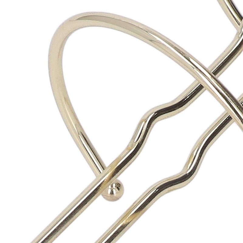 Tissue Reserve Holder Electroplating Bright Vertical Style Gold Iron Easy