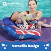 MAMBOBABYFLOAT Sunny Navigator Baby Pool Float with Canopy 2025 —