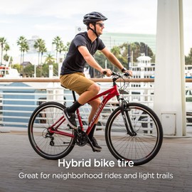 Schwinn Replacement Bike Tire, Cruiser Bike, 700c x 38mm