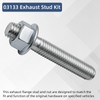 03133 Exhaust Manifold Bolts Stud Kit – M10-1.5 X 62mm