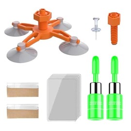 BLUTOKS Upgraded Windshield Repair Kit for Chips and Cracks – Instant Fix for Chips, Cracks, and Bullseyes, High-Pressure Resin Injection Glass Windshield Crack Repair Kit for Long-Lasting (Green)