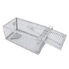 Iron Rat Mouse Trap Cage Single Door Live Animal Trap