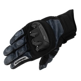 Komine GK-2203 Neo Black Camo S Protective Mesh Gloves for Motorcycles