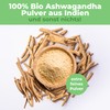 Curly Superfood® Ashwagandha Pulver Bio 500g - 100% naturreine BIO