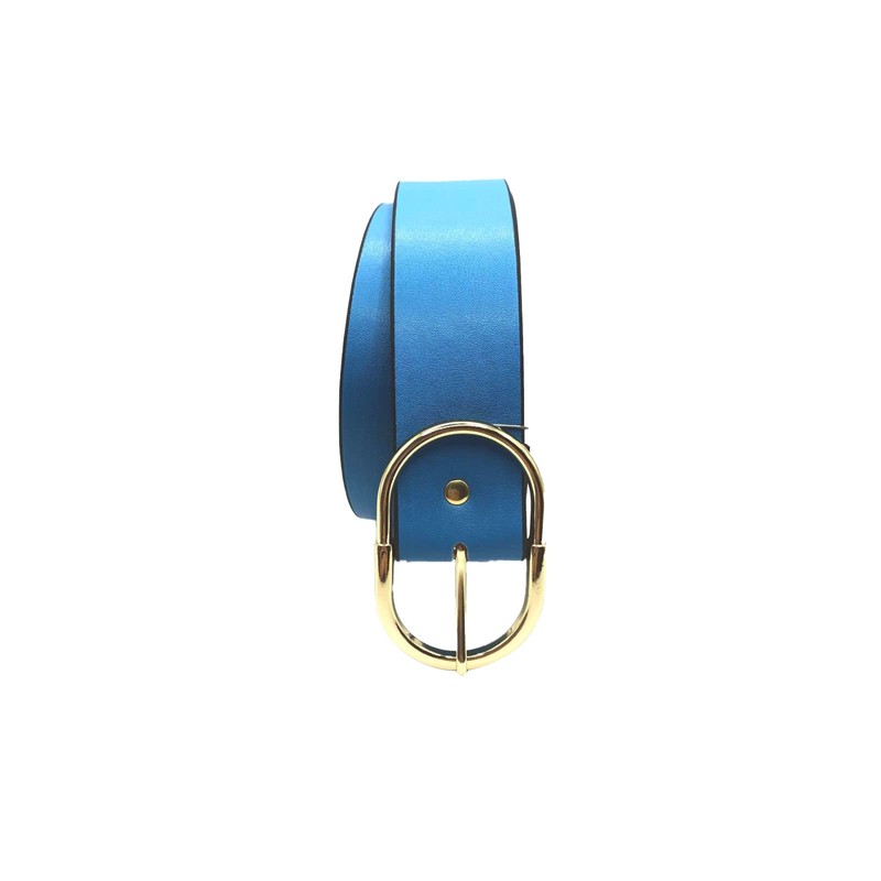 Bonateks Women's DEAYMBELT100093 Belt, Blue, S, blue