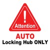 MotorbyMotor 4WD Front Auto Locking Hub Fit Ford F-250 F-350