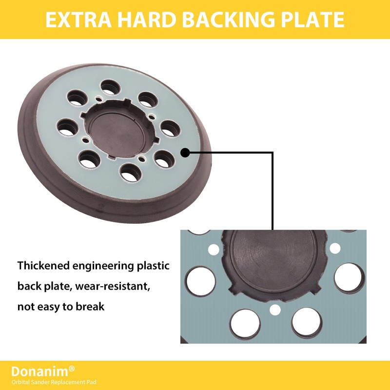 2 Pack Sander Pad for DWE64233 N329079, 5 Inch Hook