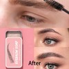 HISUNBEN Eyebrow Soap Kit,Brows Styling Soap,Long Lasting Waterproof Smudge Proof
