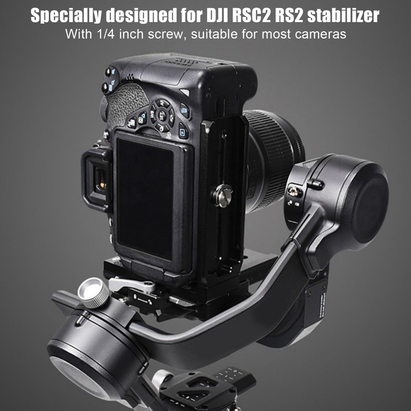 L Bracket Vertical Plate Quick Release Vertical Video Shooting Bracket