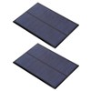 2Pcs Mini Solar Panel Epoxy Power Module Battery Polysilicon Industrial