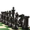 OUMODA 4" King Tournament Chess Set Foldable 20" Silicone Chess