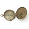 Nautical Brass Titanic Engraved Navigational Vintage Working Compass