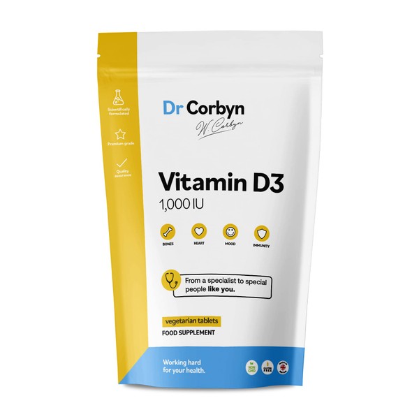 Dr Corbyn Vitamin D3 1,000 IU / 25ug - 60