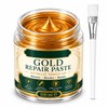Gold Repair Paste for Decorative Surface Touch-Ups – Rich Metallic