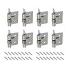 8X Self-Opening Spring Hinges 304 Stainless Steel Self-Closing Spring Door