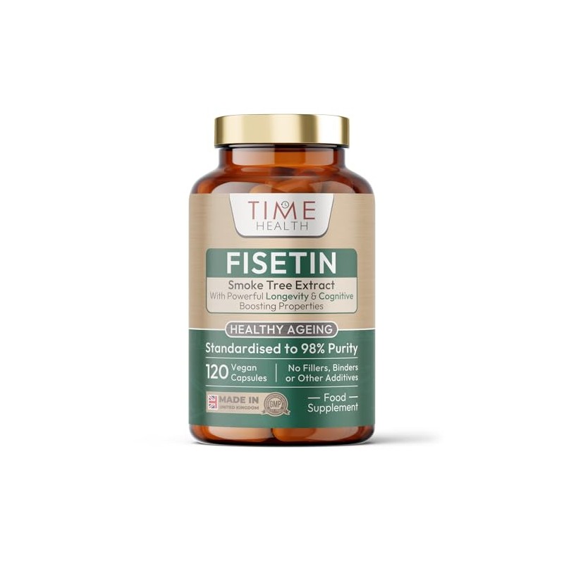 Fisetin - Ultra Pure - 100mg - 120 Capsules -