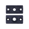 Semetall 1/2" Pipe Hanger Ceiling Flange Hanger,8PCS Ceiling Flange Hanger