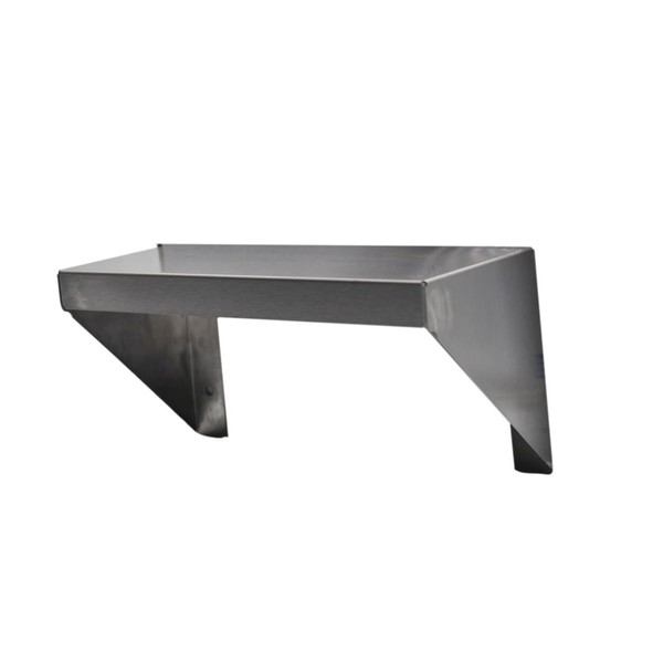 Omnimed Commercial Grade Stainless Steel Wall Shelf, 16" W x